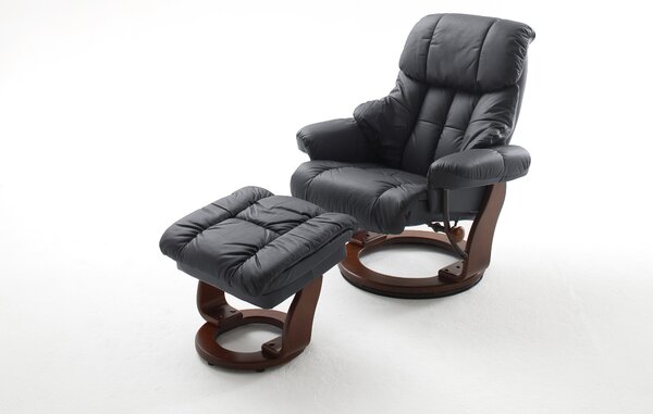 Poltrona relax con poggiapiedi CALGARY