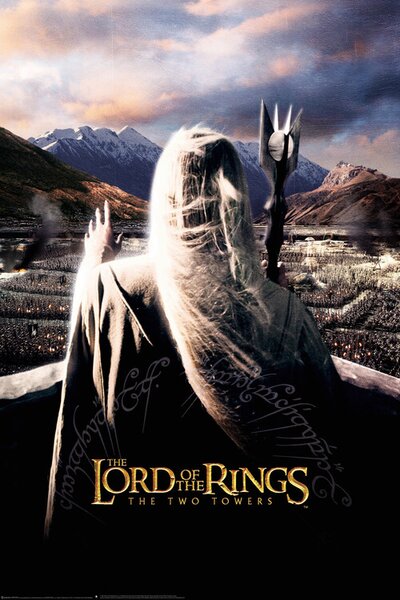 Stampa d'arte Lord of the Rings - Saruman, (26.7 x 40 cm)