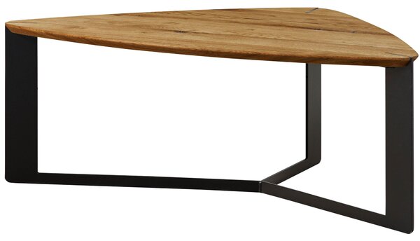 MASSIVMOEBEL24 | Tavolino da salotto in legno di Quercia Selvatica 120x70x44 oliato naturale STARNBERG #26