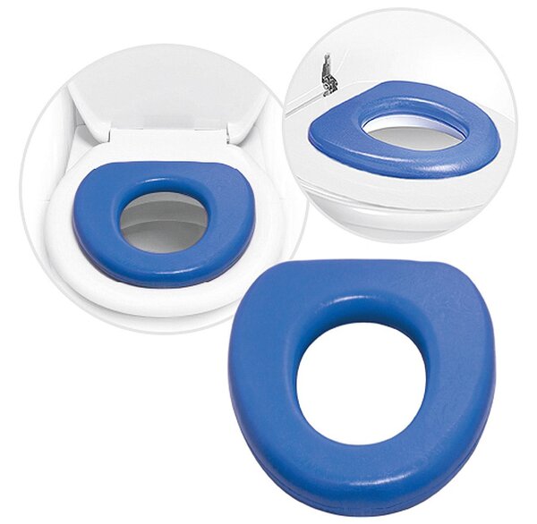 Sedile WC "Soft" blu