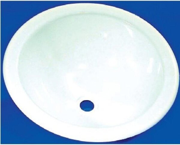 Vassoio intarsiato rotondo bianco