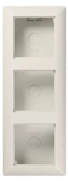 Jung tappo da esterno 3 poli cs cornice sagomata AS 583 A W