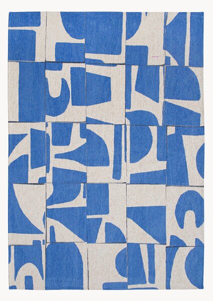 Tappeto jacquard lavabile da interno-esterno Papercut