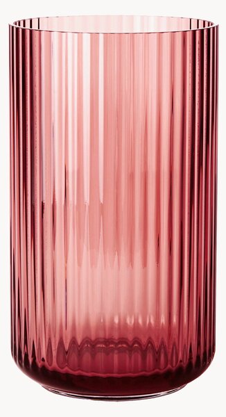 Vaso in vetro soffiato Lyngby, alt. 25 cm