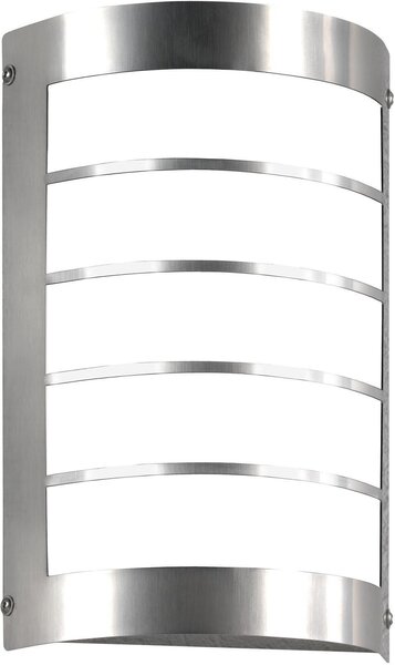 CMD 29/1/LED/BM Applique in acciaio inox IP44 vetro opalino 3000K con rilevatore di movimento