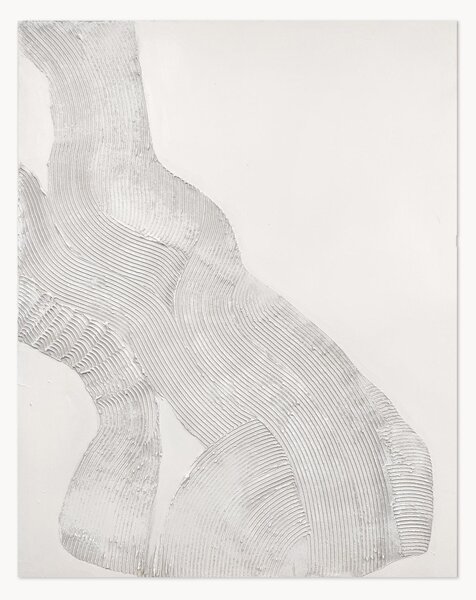 Quadro dipinto a mano White Sculpture 1