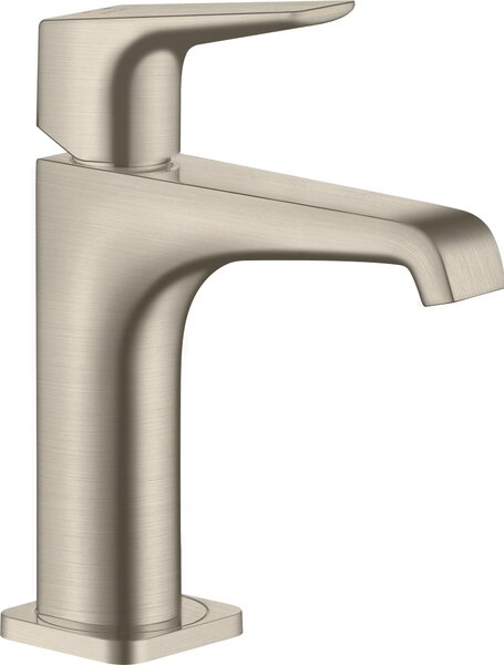 Hansgrohe AXOR Citterio E mitigeur monocommande de lavabo 125 avec béqu'ille sans garniture de vidage, 36111820, 36111820