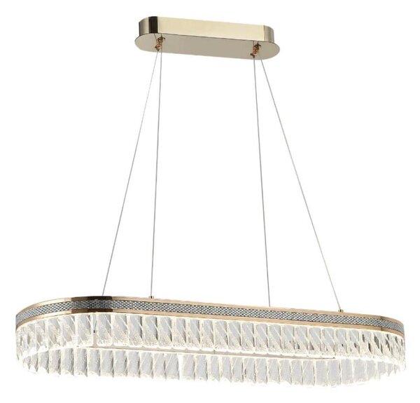 LED dimmerabile lampadario a sospensione in cristallo THALIA LED/50W/230V 3000-6000K + telecomando