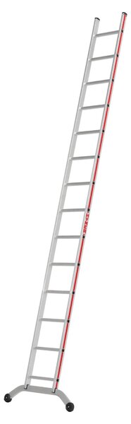 Scala a pioli Hymer, 14 pioli, lunghezza 4,11 m, altezza massima 4,99 m, peso 7,3 kg