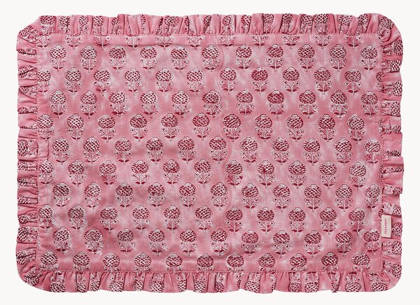Tovaglietta americana in cotone fatta a mano Poppy Seed