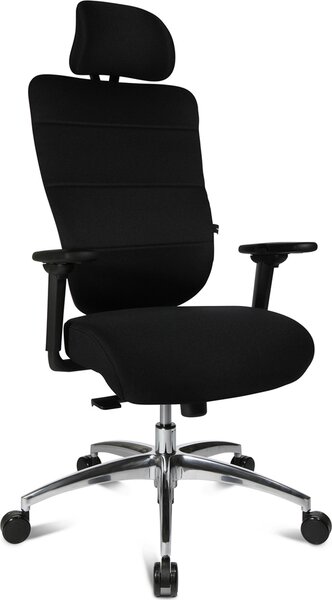 Sedia da scrivania Topstar Ortho Sedis Comfort 30 nera - Regolabile in altezza