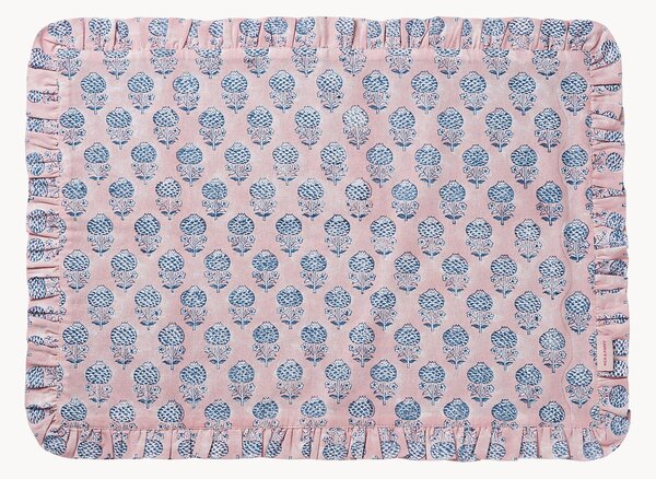 Tovaglietta americana in cotone fatta a mano Poppy Seed
