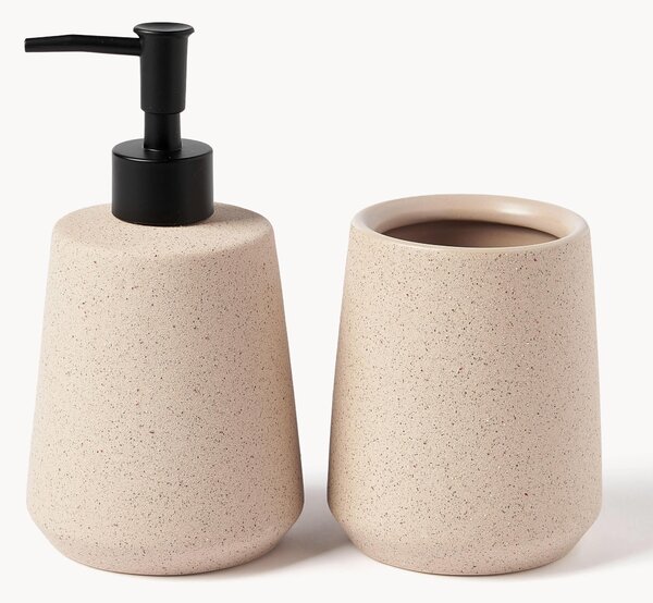 Set di 2 accessori bagno Leibi