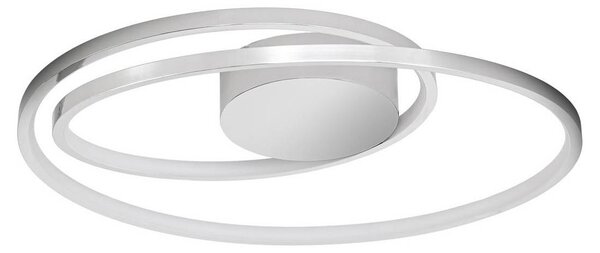Lucande LED, lampada da soffitto Maire, colore cromo, metallo, dimmerabile