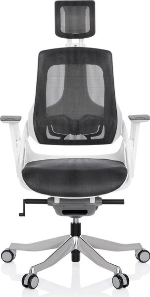 Sedia da ufficio, girevole, grigio SPEKTRE