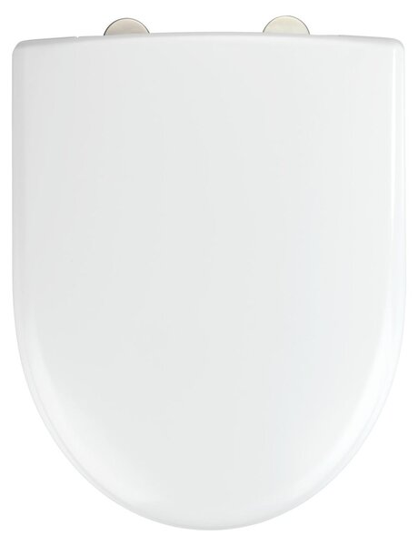 WENKO Sedile WC Esclusivo Rimovibile Bagno Bianco