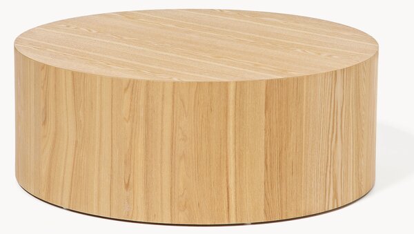 Tavolino rotondo da salotto in legno Dan