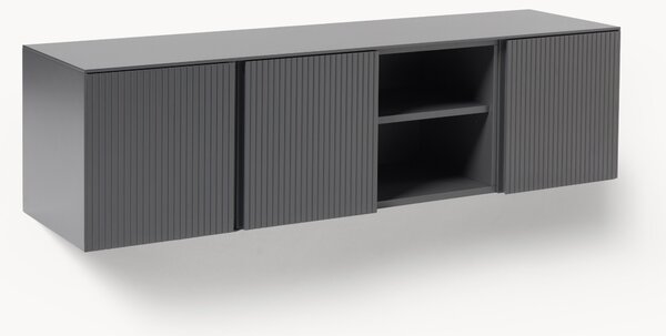 Credenza bassa con fronte millerighe Shea