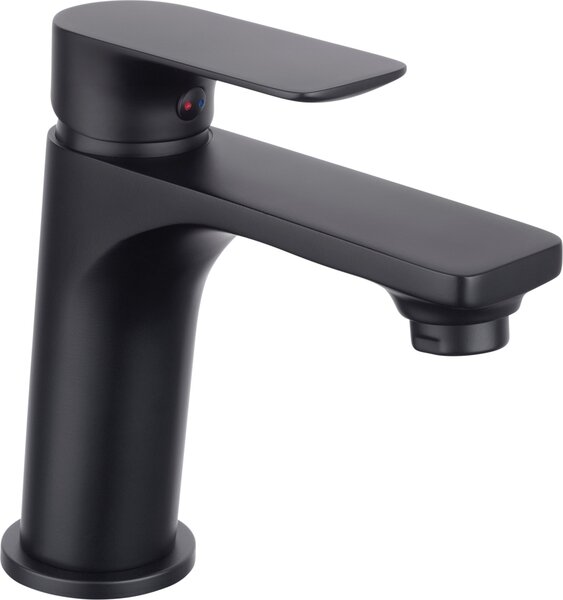 Miscelatore monocomando per lavabo NOIR ROUND