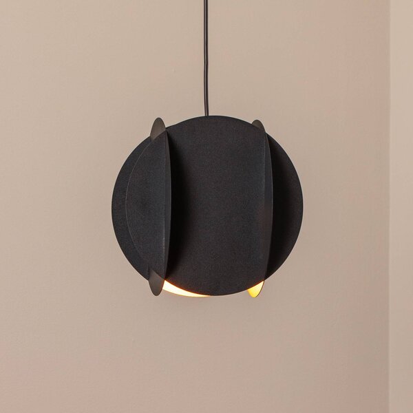 Lampada a sospensione Corner Opviq, dimmerabile, Nero, Soggiorno / Sala da pranzo, Metallo, Moderno, Lampada a sospensione