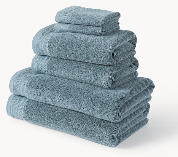 Set di asciugamani in cotone organico Premium, varie misure