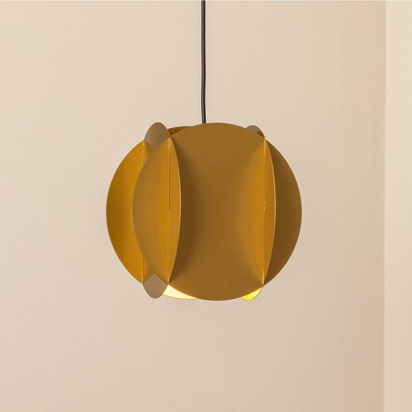 Lampada a sospensione Corner Opviq, dimmerabile, Ottone / Oro, Soggiorno / Sala da pranzo, Metallo, Moderno, Lampada a sospensione