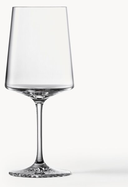 Set di 4 bicchieri da vino in cristallo Echo