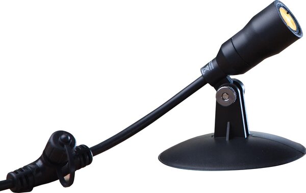 Heissner L411-00 LED Smart Light Spot 1 Watt nero