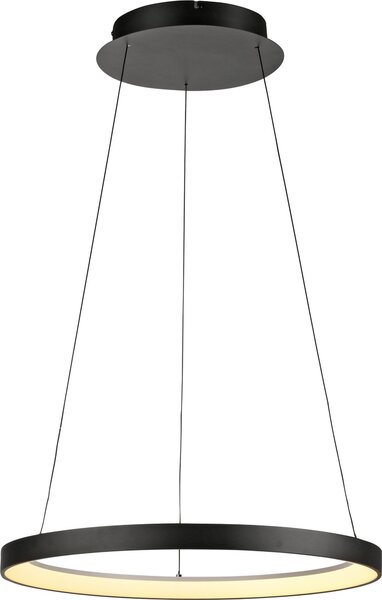 Paul Neuhaus HOOP Lampada a sospensione LED LWH 57x57x180 cm nero Lampada a sospensione