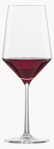Set di 2 bicchieri da vino rosso in cristallo Pure