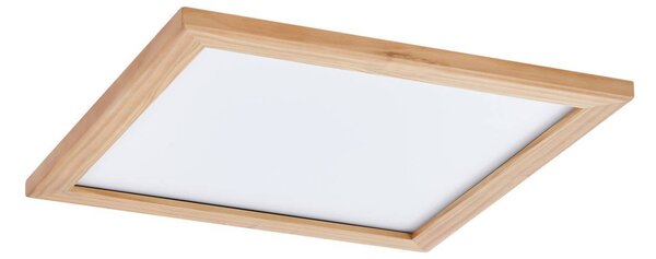 Lucande Plafoniera LED Joren, 42 cm, legno, CCT, telecomando