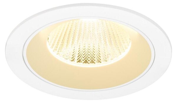 SLV 1009787 NUMINOS® L, plafoniera da incasso, 3000 K, 40°, IP20, rotonda, bianco