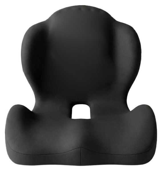 Cuscino antiscivolo a forma di L per sedia da ufficio, con supporto lombare