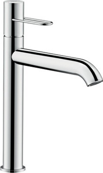 Hansgrohe miscelatore per lavabo 190 Axor Uno maniglia ad arco senza scarico, nichel spazzolato, 38032820