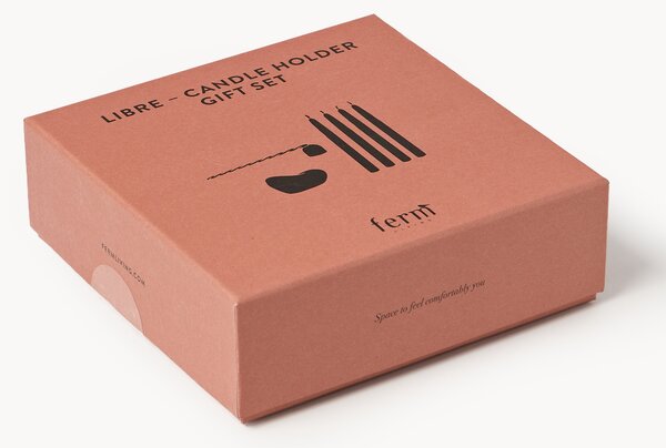 Set regalo portacandela Libre 6 pz