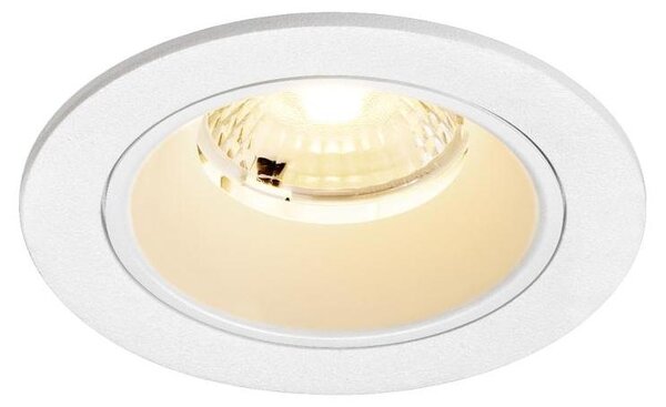 SLV 1009464 NUMINOS® S, plafoniera da incasso, 3000 K, 40°, IP20, rotonda, bianco