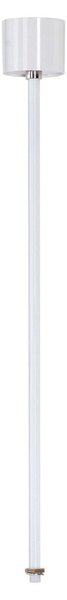 Sospensione a sospensione EUTRAC per binario trifase, 60 cm, bianco