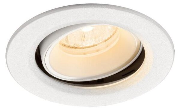 SLV 1009335 NUMINOS® MOVE XS, plafoniera da incasso, 2700 K, 20°, IP20, rotonda, bianco