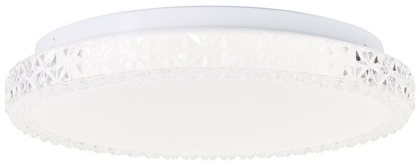 Plafoniera LED, Ø 29 cm, 12 W, 1600 lm, 4000 K, plastica/metallo