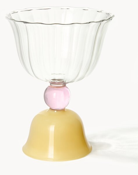 Bicchieri acqua in vetro borosilicato Tulip 2 pz