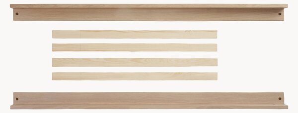 Set per estensione letto per bambini in legno di quercia fatto a mano Eli 6 pz