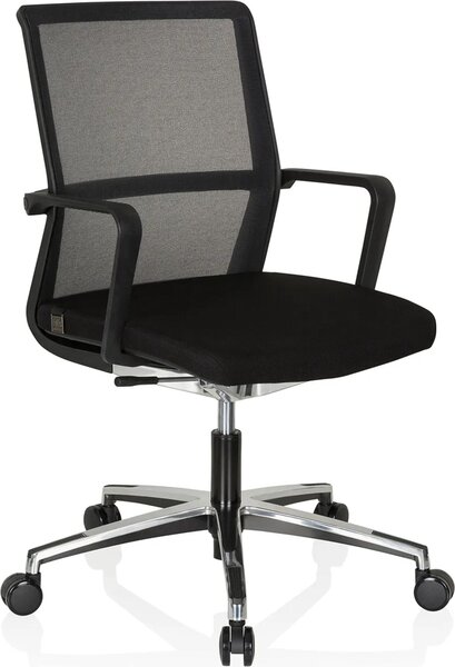 Sedia da ufficio, girevole, MOVE-TEC NET 3D nero