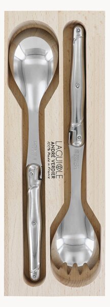 Posate da insalata lucidate a specchio Debutant Inox
