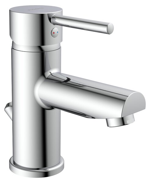 SCHÜTTE ATLANTA, miscelatore per lavabo con tirante, rubinetto da bagno con scarico a scomparsa per lavabo, miscelatore per lavabo