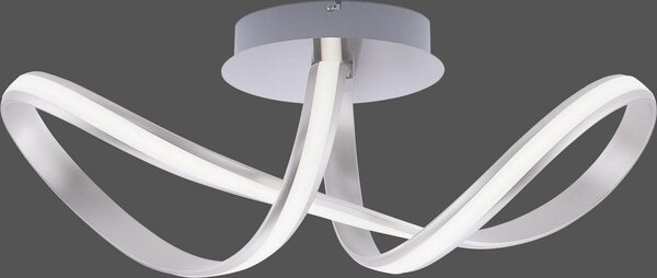 MELINDA Paul Neuhaus Lampada da soffitto, acciaio, 1 pannello LED da 30 W, 3000 K, lampada da interno, IP20