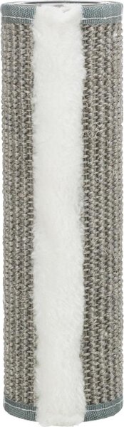 Colonna Trixie con tappeto in sisal, ø 9 × 58 cm, grigio