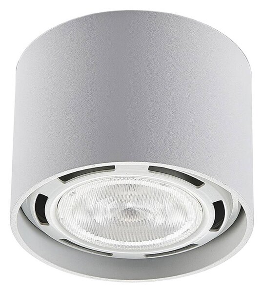 Faretto da soffitto Arcchio Mabel, Ø 12 cm, bianco, metallo, GU10