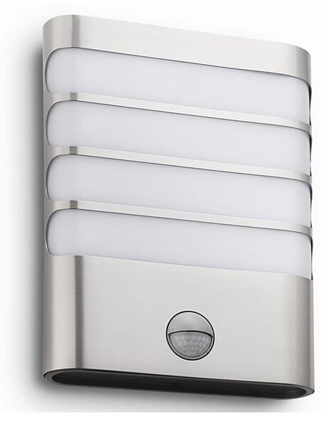 Philips 17274/47/16 - Illuminazione da esterno a LED con sensore RACCOON LED/3W IP44