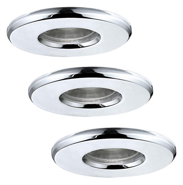 Eglo 94978 - Confezione da 3 lampade da bagno LED IGOA LED/3,3W/230V IP44