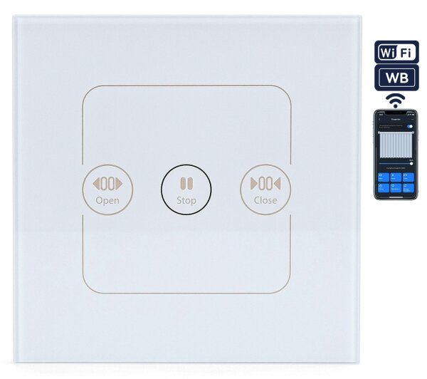 Aigostar - Interruttore intelligente per il controllo delle tapparelle 230V Wi-Fi Tuya